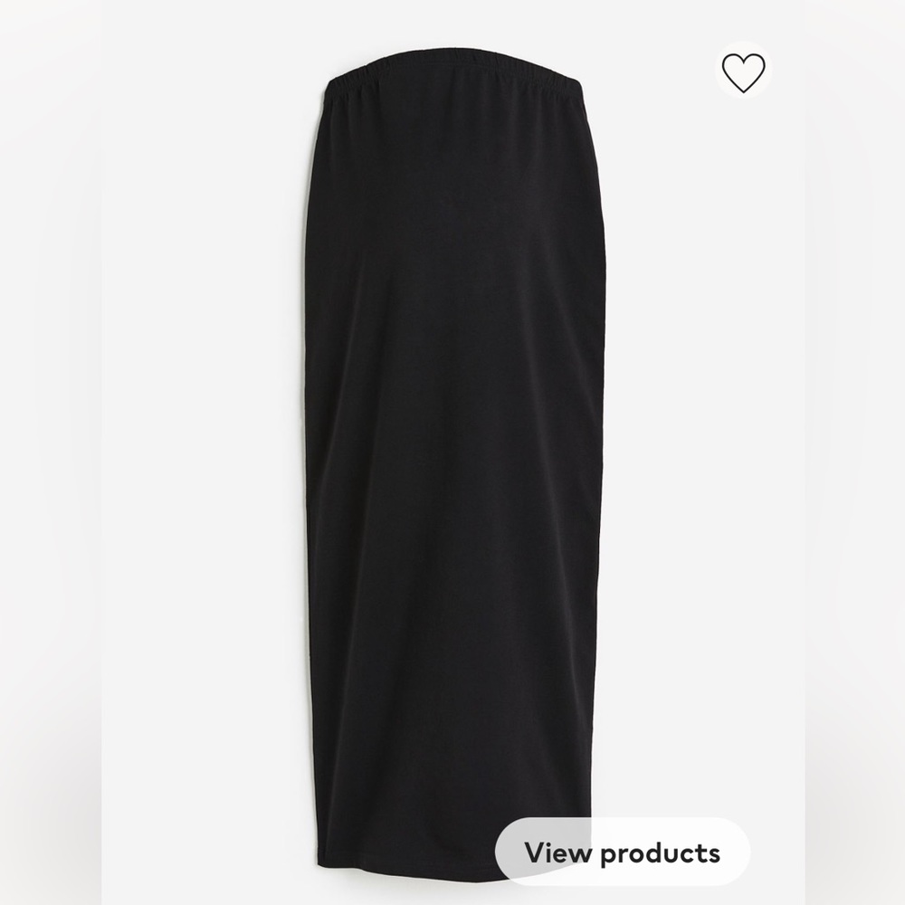 H&M MAMA Cotton Jersey Maternity Skirt